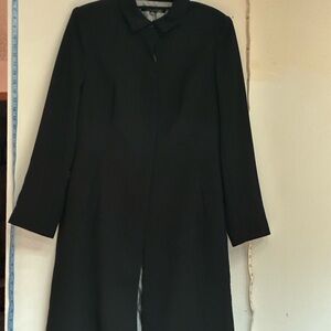 Anne Klein Black Long Blazer